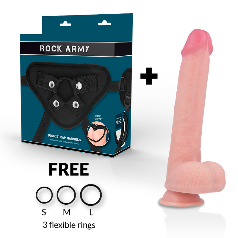 ROCKARMY - ARN S + LIQUID SILICONE DILDO PREMIUM KINGCOBRA 24 CM -O- 4.77 CM 2 ROCKARMY - ARN S + LIQUID SILICONE DILDO PREMIUM KINGCOBRA 24 CM -O- 4.77 CM - obrazek 2