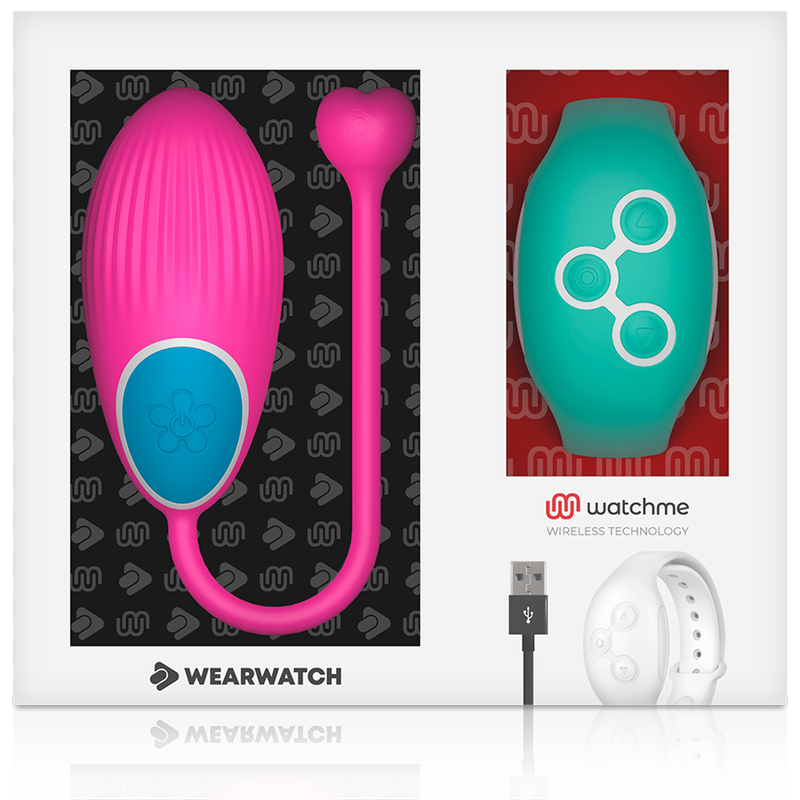 WEARWATCH - WATCHME TECHNOLOGY REMOTE CONTROL EGG FUCHSIA / SEAWATER 5 WEARWATCH - WATCHME TECHNOLOGY REMOTE CONTROL EGG FUCHSIA / SEAWATER - obrazek 5