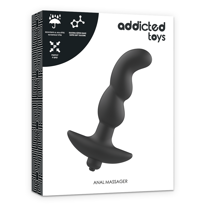 ADDICTED TOYS - ANAL MASSAGER WITH BLACK VIBRATION MODEL 2 5 ADDICTED TOYS - ANAL MASSAGER WITH BLACK VIBRATION MODEL 2 - obrazek 5